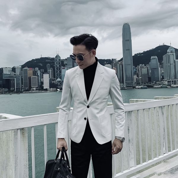 

daio mens korean men's slim casual versatile temperament british fashion single suit