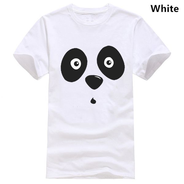 

white panda eyes printed t-shirt sport hooded sweatshirt hoodie