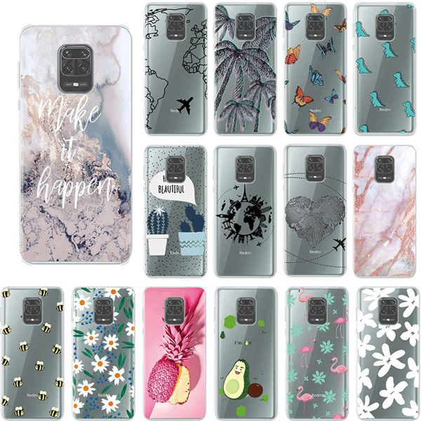 

qaredmi note 9 pro 6.67 "soft silicon sheath for transparent back of mobile phonelk