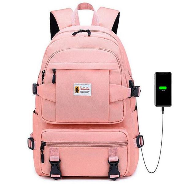 

new waterproof backpacks oxford printed usb travel backpack students school bags for women fashion backpack teenagers schoolbag
