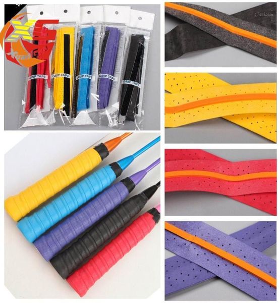 

sweatband 400pcs badminton racket overgrips anti-skid sweat tape tennis racquet overgrip fishing skidproof band grip1, Yellow;black