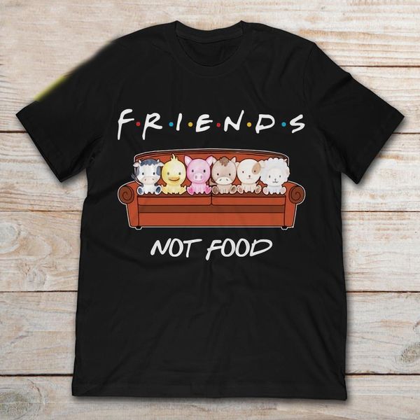 

animal friends not food funny parody t shirt brand male short sleeve tee shirt homme custom shirt printing sport hooded sweatshirt hoodie