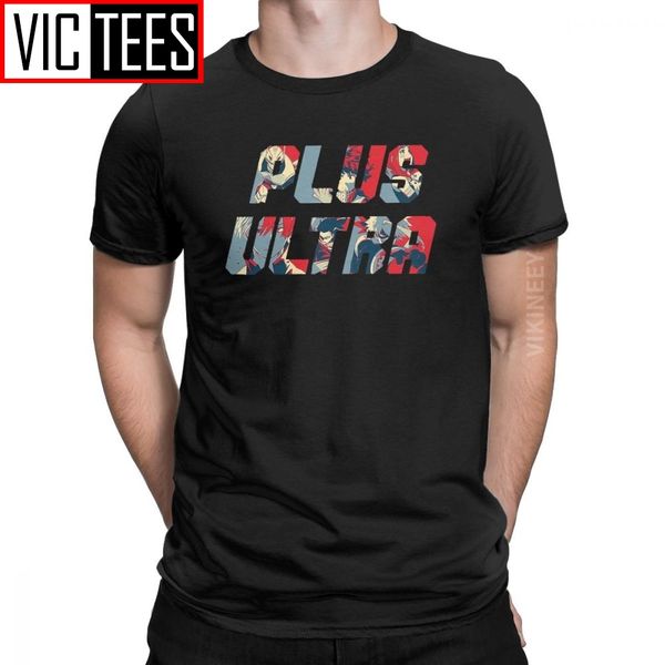 

plus ultra my hero academia men's pure cotton funny boku no hero academia japanese anime hoodie designers t shirts sweatshirt