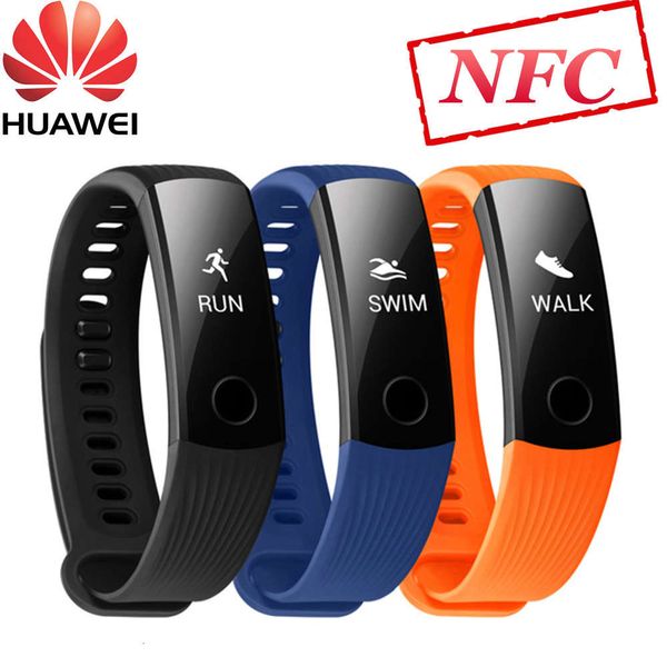 

huawei wristband, intelligent nfc and amoled screen, sleep control, 50m, waterproof, honor band 5, original, new