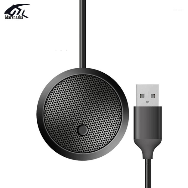 

usb omni-directional condenser microphone professional microphone speaker 3.5mm wired conference pc mini mic meeting1