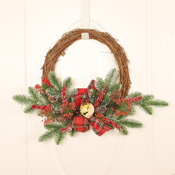 

lc8ny bell garland butterfly day decorationwhite pe pine cone bow wreath pine bell garland new home butterfly home day decorationwhite pe ne