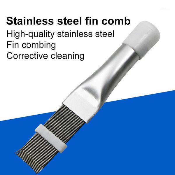 

cleaning tool air conditioner fin repair tool coil comb a/c hvac condenser radiator universal folding brush cleaning1
