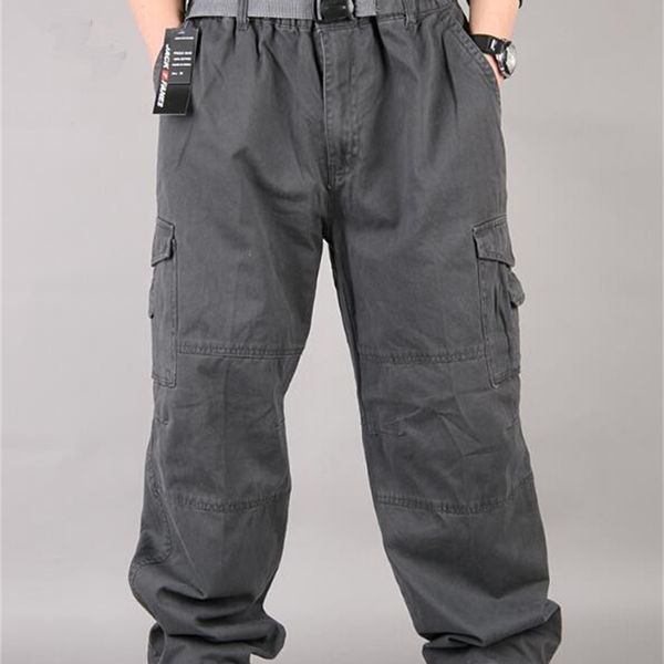 

2021 extra large men, hip-hop legs, casual cotton pants, hare cargo, streetwear baggy pants. vrc8, Black;white