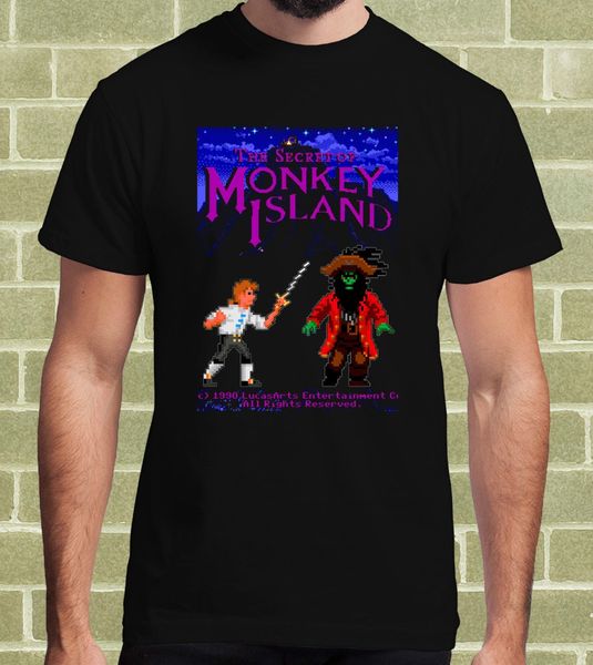 

2020 summer men's t shirt fashion monkey island videogame arcade 1990 t-shirt per uomo e bambino t shirt sport hooded sweatshirt hoodie