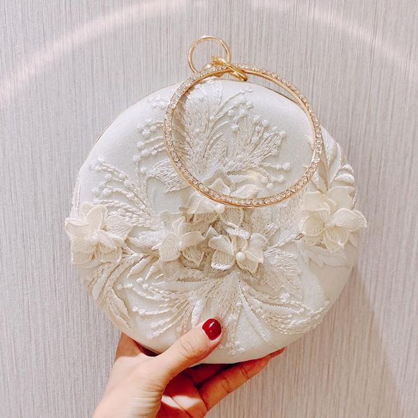 

flower ball bags korean version fashion satchel crossbody bags for women clutch purse women's small and fresh 2020 handbag