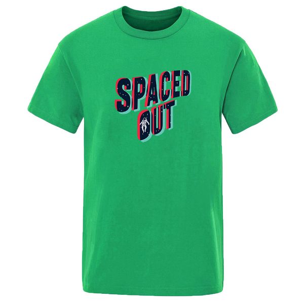 

spaced out simple vintage print solid color summer fashion crew neck mens short sleeve hip hop hooded sweatshirt hoodie men t shirt