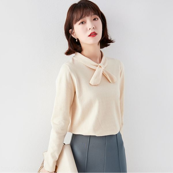 

2020 autumn new women's clothing korean fashion loose pullover sweater women wear long sleeve pullover sweater in autumn and winter dzs, White;black
