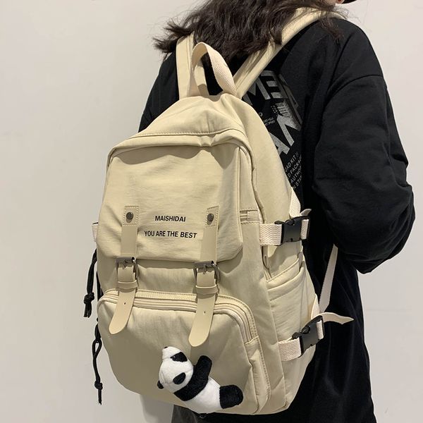 

student girl travel backpack waterproof cute nylon school bag lapkawaii ladies backpack women fashion book bag female luxury c1223