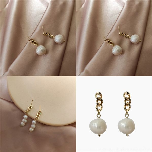 

b68j s'steel stud earrings sterling sierkorean silver women for earring stud earring white shell personalized portrait gold earings, Golden