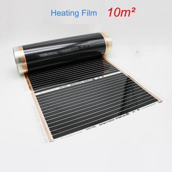 

smart electric heaters 10m2 100cm width under laminate floor energy-saving room heating film warm in winter 220w1