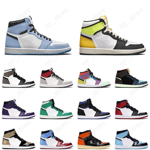 

with box 2021 mens basketball shoes 1 university blue 1s volt gold obsidian unc turbo green court purple pine green mens sports sneakers