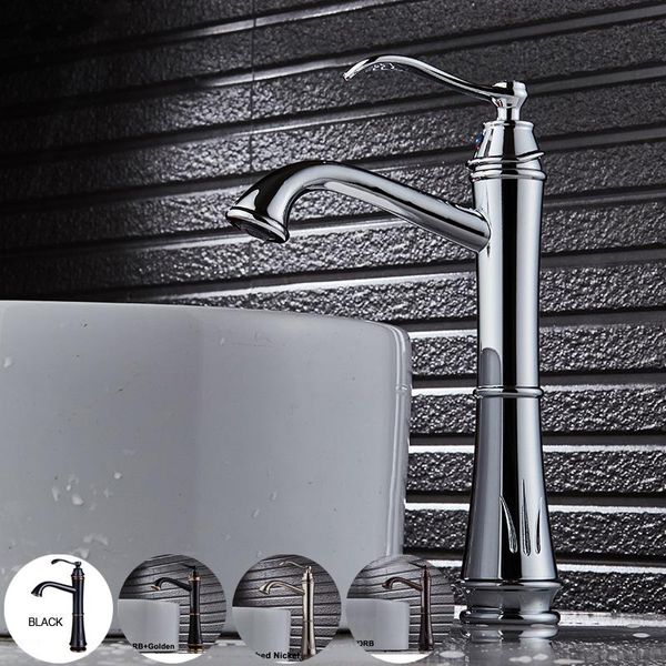 

becola creative design basin faucets and cold water bathroom faucet chrome and black orb tap br-423