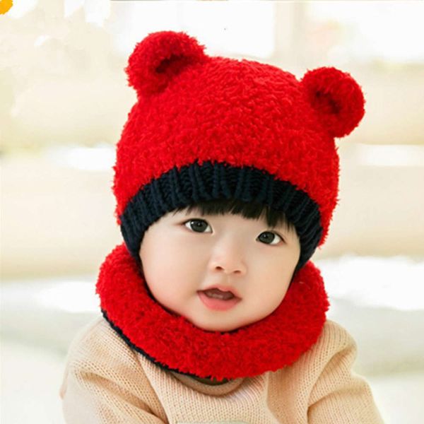 

from autumn and winter baby hat march june to december wyzu, Red;brown