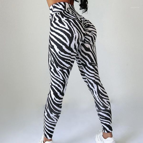 

yoga outfits 2021 3d zebra print women tight pants gym clothing leggings quick-drying thin high waist female running sportswear1, White;red
