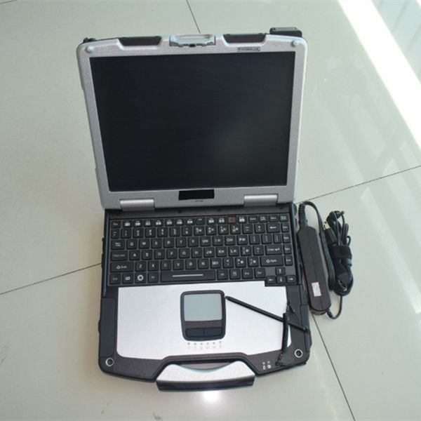 Ferramenta de computador alldata versão instalada todos os dados 10.53 e atsg auto repair 1tb hdd com laptop com tela de toque cf30