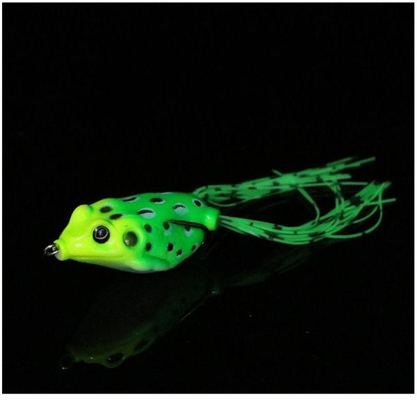 

1pcs 4cm 6g artificial soft ray frog lure fishing lures sile bait treble hooks for carp fishing tackle wobblers 1 sqcous