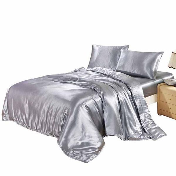 

luxury satin silkyduvet cover set cotton 300 thread count fiber reactive prints bedding set