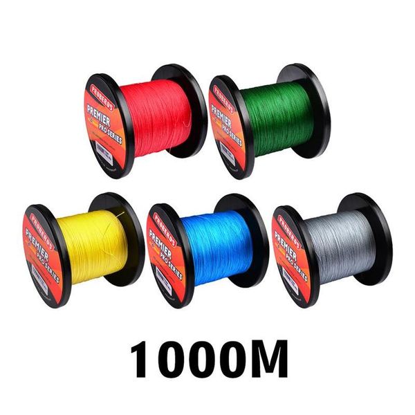 

1000m brand proberos super strong japanese pe braided fishing lines 5colors 10lb~100lb 4 strand braid spectra line leave a message for