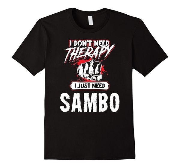

fashion 100% cotton sambo t-shirt gift - i don't need therapy tee shirt sport hooded sweatshirt hoodie