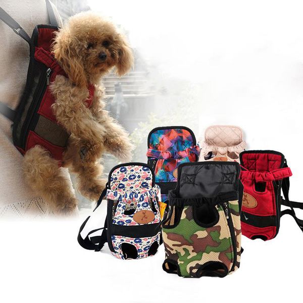

dogs carrier pet carrier backpack mesh outdoor travel products breathable shoulder handle bags for small dog cats