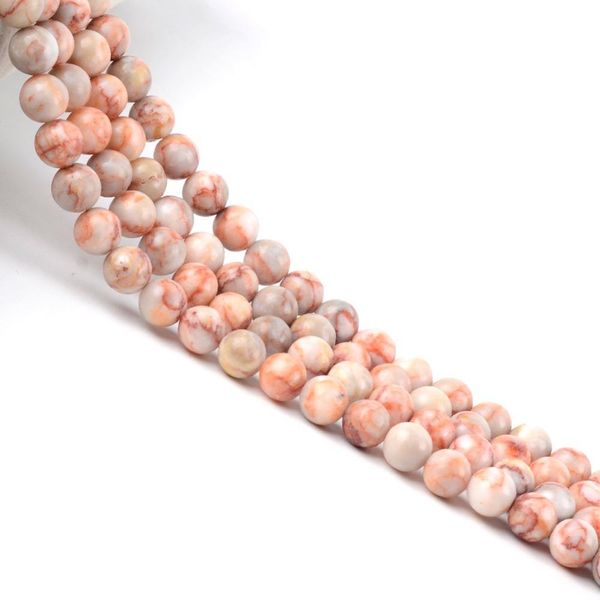 

wholesale natural red network stone beads round loose spacer beads for jewelry making 4/6/8/10/12mm diy bracelet handmade