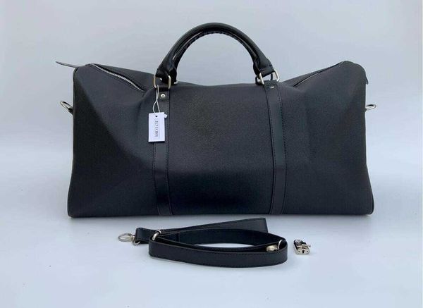 

54cm women travel bags men sports shoulder duffel bags luggage lock dust bag serial number