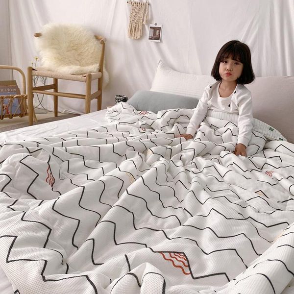 

cartoon household nordic summer cool by air conditioning