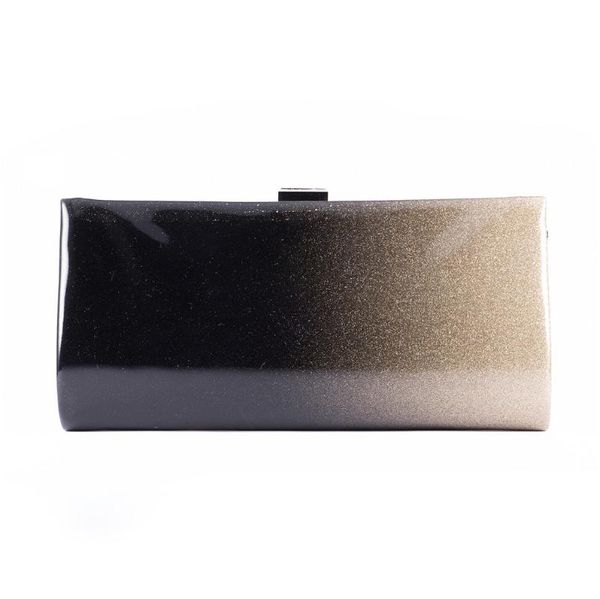 

xiyuan black evening clutch bag women bags wedding shiny handbags bridal metal flap clutches bag chain shoulder purse