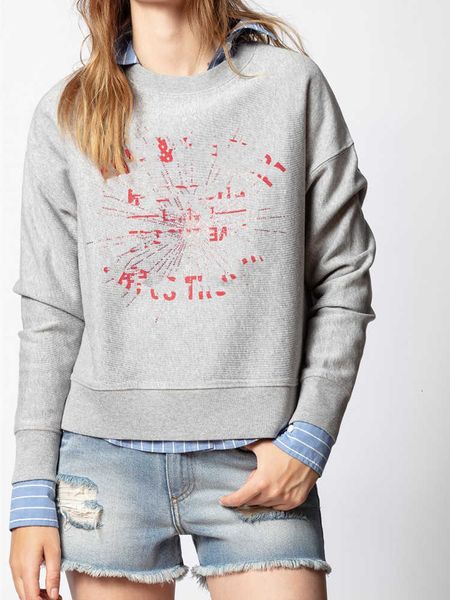 

new autumn and winter long sleeve sweatshirt for women's o-neck letters printing drilling cotton casual female pullover sh190911, Black
