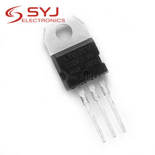 

10pcs / lot l7812cv zu-220 l7812 lm7812 7812 positive-voltage regulator in stock