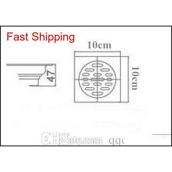 

stylish copper shower floor drain bathroom water anti-odor floo qylsin sports2010