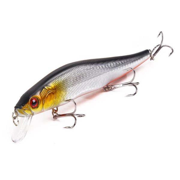 

1pcs 14cm/23g minnow fishing lures hard bait crankbaits wobblers quality treble hook bass pike artificial bai qylpkz