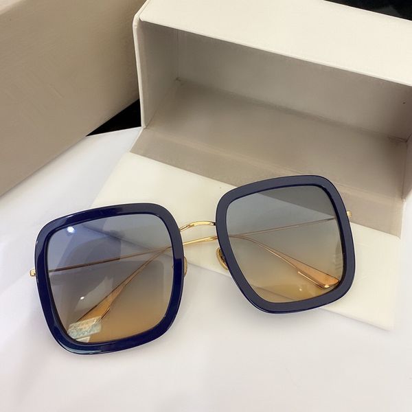 

boven2 new fashion women sunglasses insideout large square frame goggles uv protection eyewear popular avant-garde style, White;black