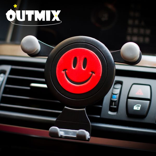 

creative car gravity mobile phone stand bracket universal air outlet gps holder auto accessories for xiaomi huawei iphone 11