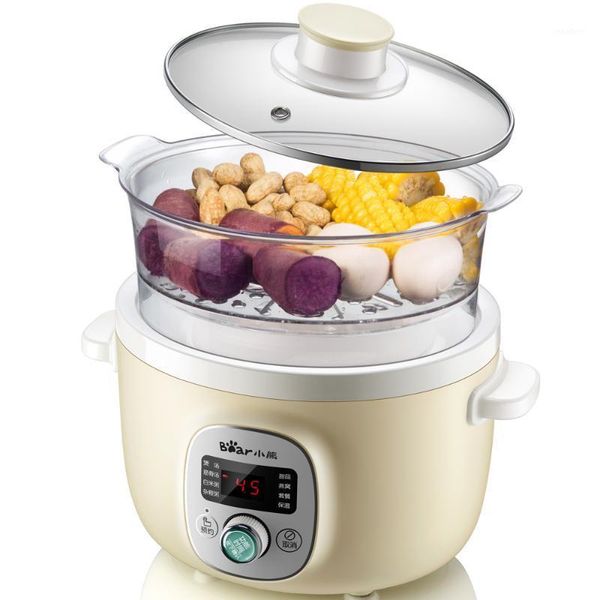 

electric skillets automatic household 220v stewing pot multi cooker eu/au/uk baby porridge ceramic kitchen tool1