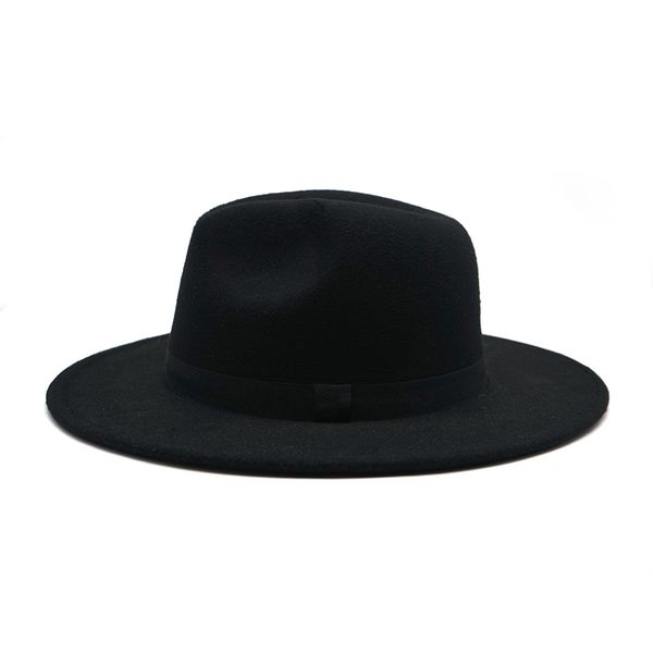 

new fedora hat felt cap wide brim ladies trilby chapeu feminino hat women men jazz church godfather sombrero caps c0123, Blue;gray