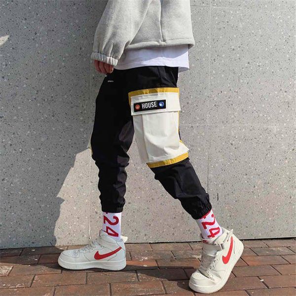

hip hop pants streetwear harajuku joggers men loose harem pants funny male casual pants summer trousers mens cool sweatpants, Black
