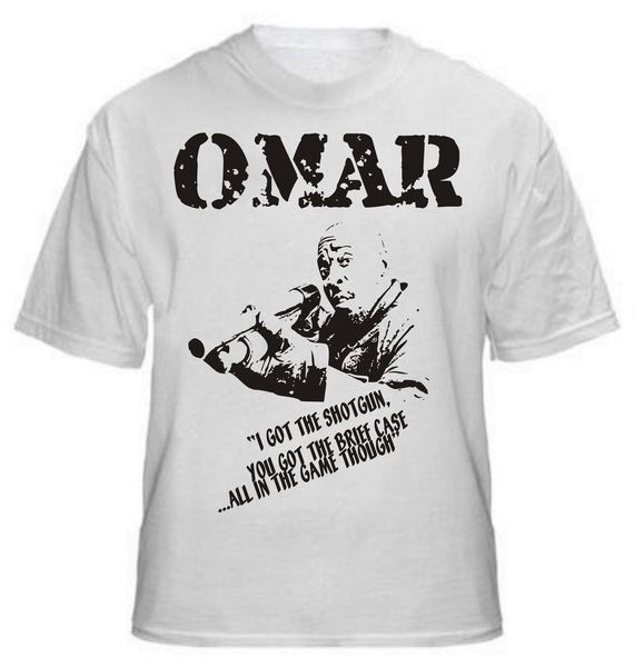 

2019 new cool t-shirt omar little t-shirt - the fil, culte tv - toutes les tailles & couleurs sport hooded sweatshirt hoodie