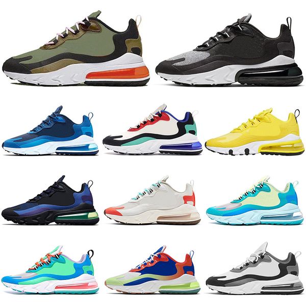 

2020 react elemant running shoes black sapphire tripli white travis scotts light beige chalk optical sport sneakers mens trainers walking