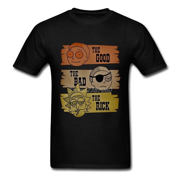 

sport the good bad morty the rick t shirt short sleeve men's clothes pop crazy cotton xxxl t shirts fitness men