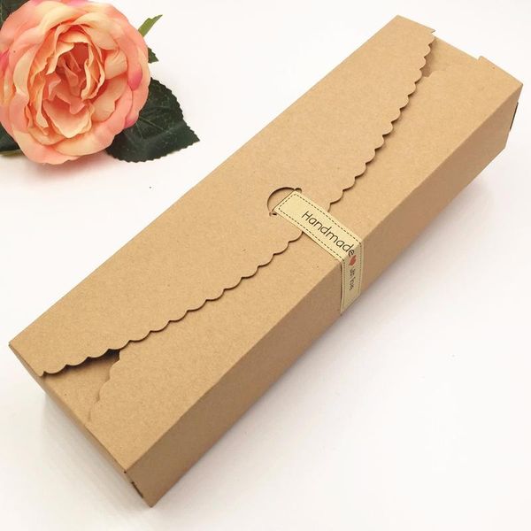 

20pcs/lot kraft gift boxes paper handmade candy /chocolate packing box blank storage diy wedding cake boxes bbymni