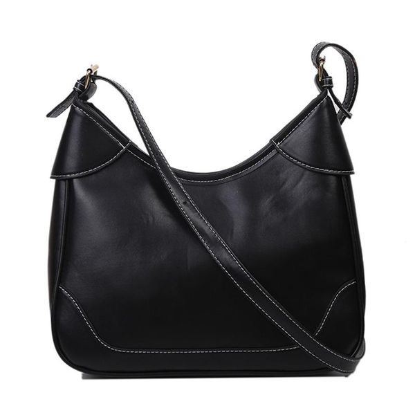 

женщины кожа tote сумка хобо большие сумки для женщин 2020 большие сумки на ремне женщины сплошной цвет простые crossbody сумки balck sac