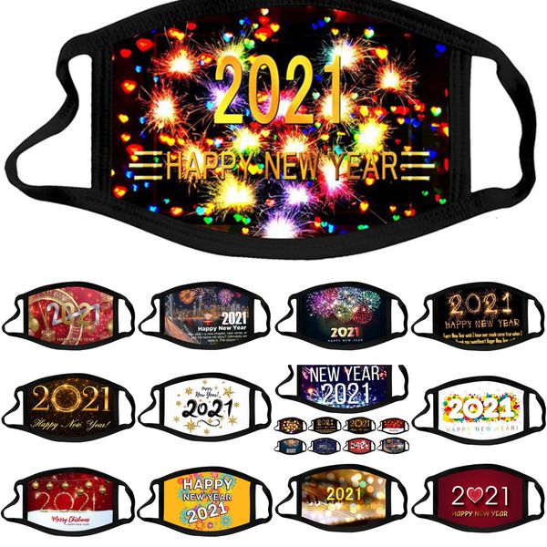 

face 2021 designer mask dhl shipping washable dust and haze mouth masks happy new year black red white facemask 3 n6oji