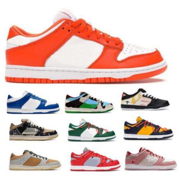 

men chunky dunky dunks low sb outdoor shoes sneakers travis scotts strangelove safari syracuse kentuckyes orange off school uniform shoes