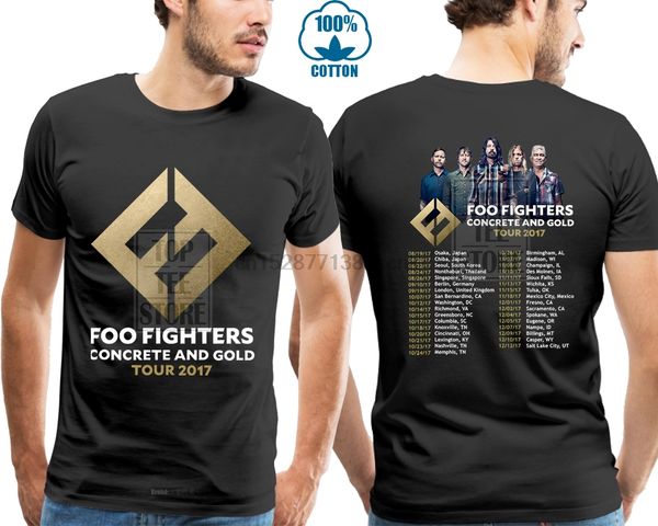 

foo foghter concrete and gold us tour tshirt black color design sport hooded sweatshirt hoodie